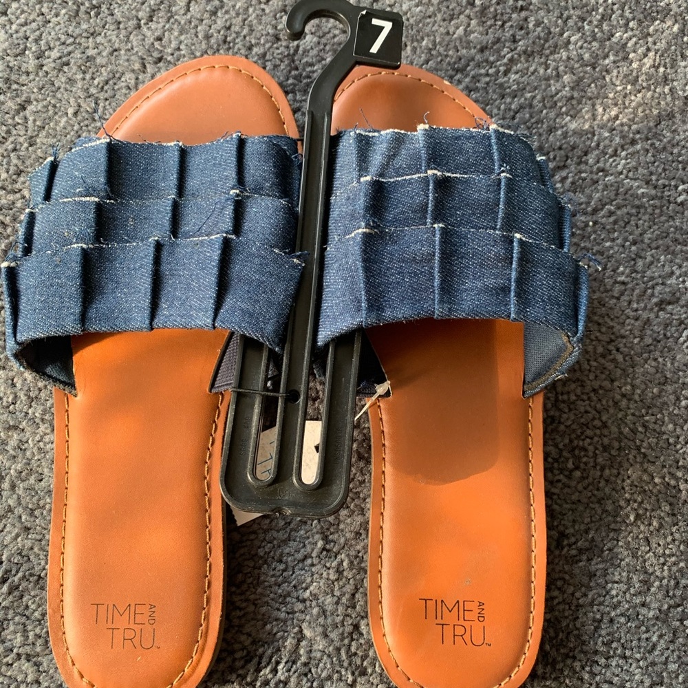Blue Jean Sandals